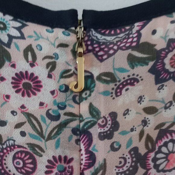 JUICY COUTURE boho floral peasant prairie granny mini dress - Picture 10 of 12